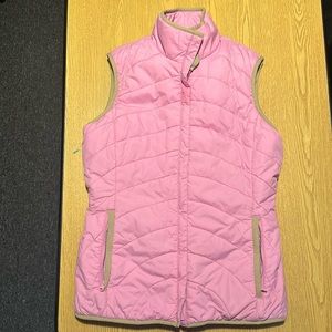 Lands’ End youth pink vest